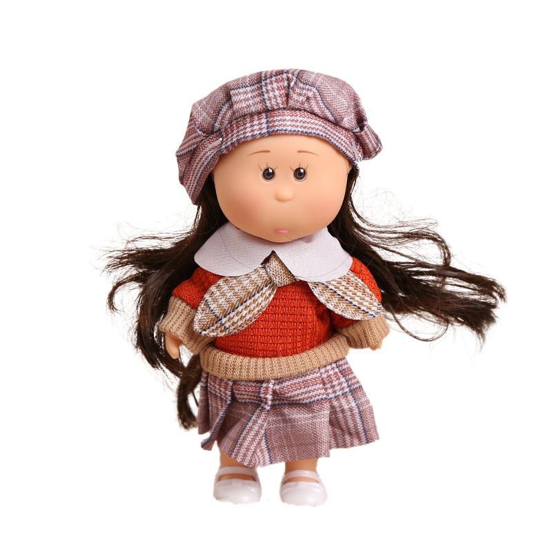 Plush Toy Small Potato Bjd Doll With Removable Outfit For Girls And Collectors