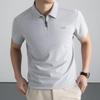 Polo da uomo a maniche corte con zip, ad asciugatura rapida, marca Firstview