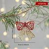 2026 Christmas Glitter Snowflake Acrylic Pendants for Tree Decoration