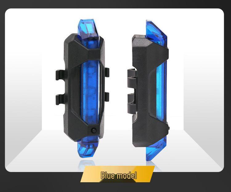 Rechargeable LED Tactical Helmet Light, Colorful Detachable Strobe In Red and Blue.