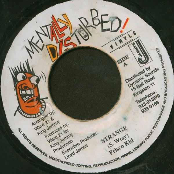 

7inch Record FRISCO KID - Strange NONE Mentally Distur Jamaica Reggae, Ska & Dub Used