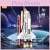 Space Shuttle Bausteine Set Mit Abs-Kunststoff Für Kreative Kinder Und Pädagogisches Spielen