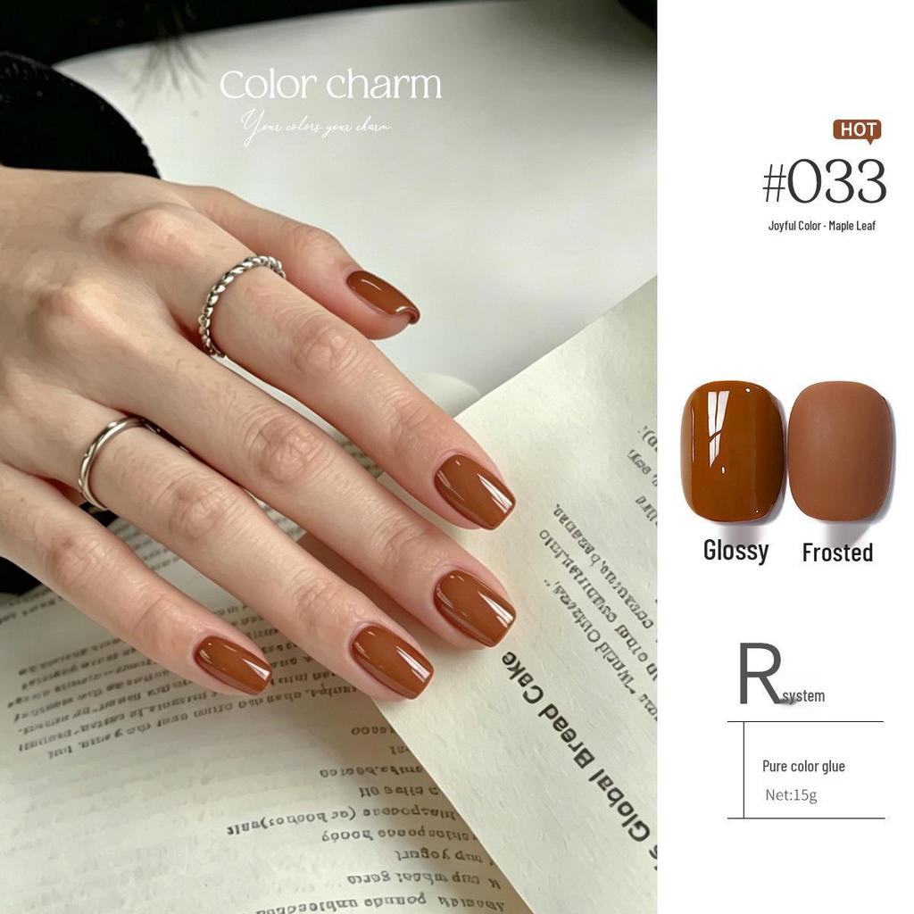 KaSi UV Gel Nail Polish - Autumn/Winter Pure Translucent Nude, Large Capacity, One Bottle One Color.