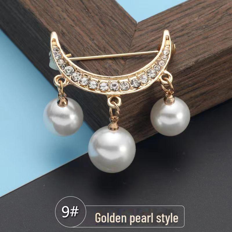 

Высококачественная женская булавка для воротника: Модная брошь-юбка, анти-экспозиционный артефакт