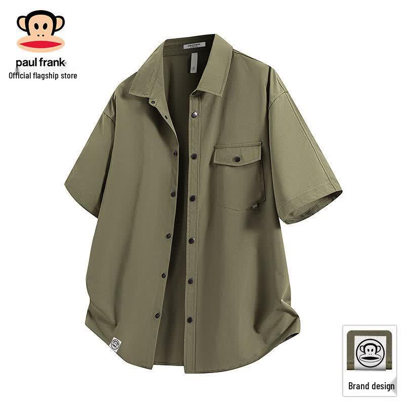 paul frank Cămașă casual cu mânecă scurtă pentru bărbați
