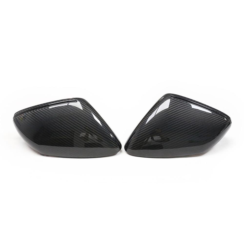 High Quality Dry Carbon Fiber Mirror Covers For Porsche 911 992 S 4s Turbo S Direct Mirror Caps Replacement Mirror Covers