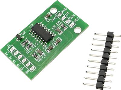 HX711 24-Bit Weighing Sensor Module | Precision Dual-Channel A/D Converter | Ideal for Robotics and Industrial Automation, Plastic