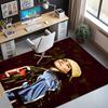 Billie Eilish Pattern Rug, Indoor/Outdoor Mat, for Picnic, Gameroom, Bedroom, Office, Living Room, Home Decor Carpet, Birthday Gift