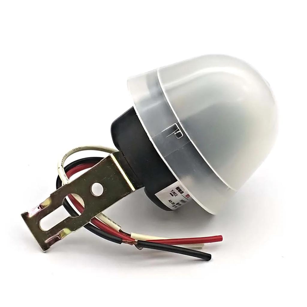 AS-20 DC 12V AC 110V 220V 10A Waterproof Sensitive Auto Photo Switch on/Off Photocell Street LED Light Switch Sensor Switch Tool