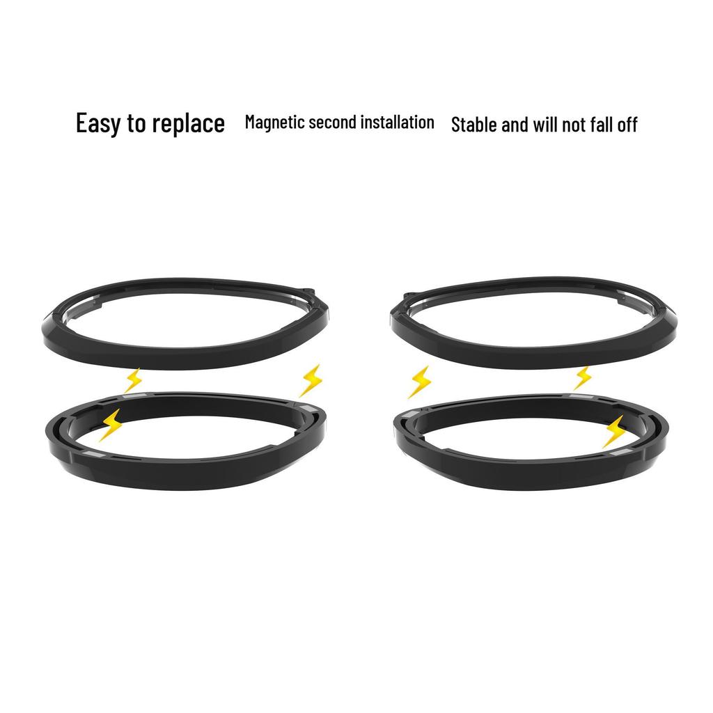 Meta Quest 3 Magnetic Myopia Glasses: Injection-Molded Frame & Blue Light Protection for VR.