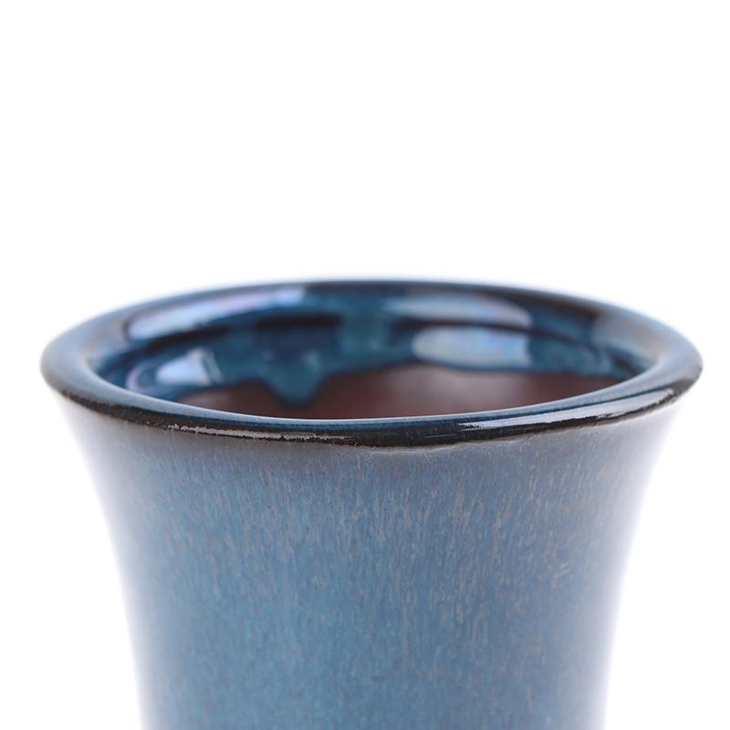 Chinese Style Bonsai Pots Breathable Stoneware Bonsai Pots With Holes Flowerpot