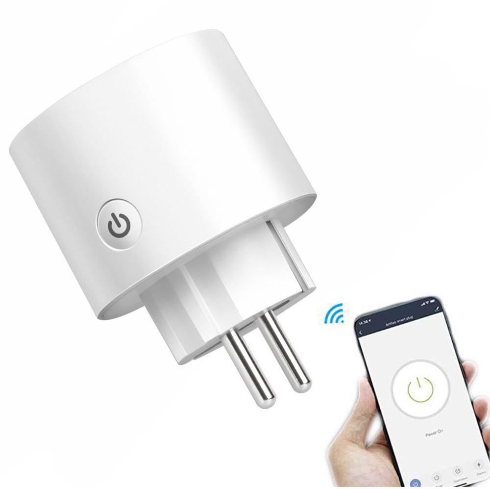 Rosfix Gniazdko WiFi Smart Plug 16A – Zdalne Sterowanie Przez Aplikację | Funkcja Watomierza | Kompatybilne Z Alexa I Google Assistant