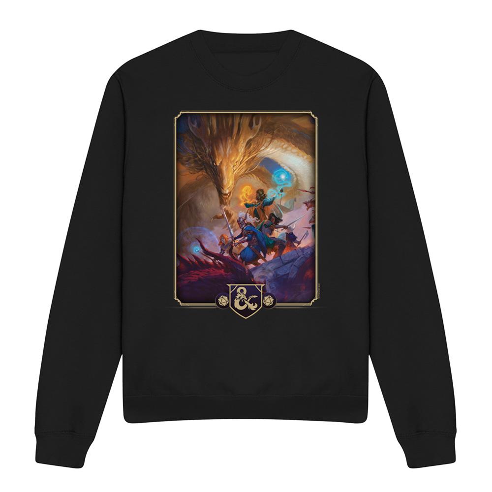 Dungeons & Dragons Unisex Adult 2024 Players Handbook Cover Sweatshirt