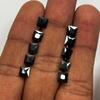 Natural Black Sapphire Square Cut Certified 5x5 Mm 5.40 Ct Gemstone Free Gift