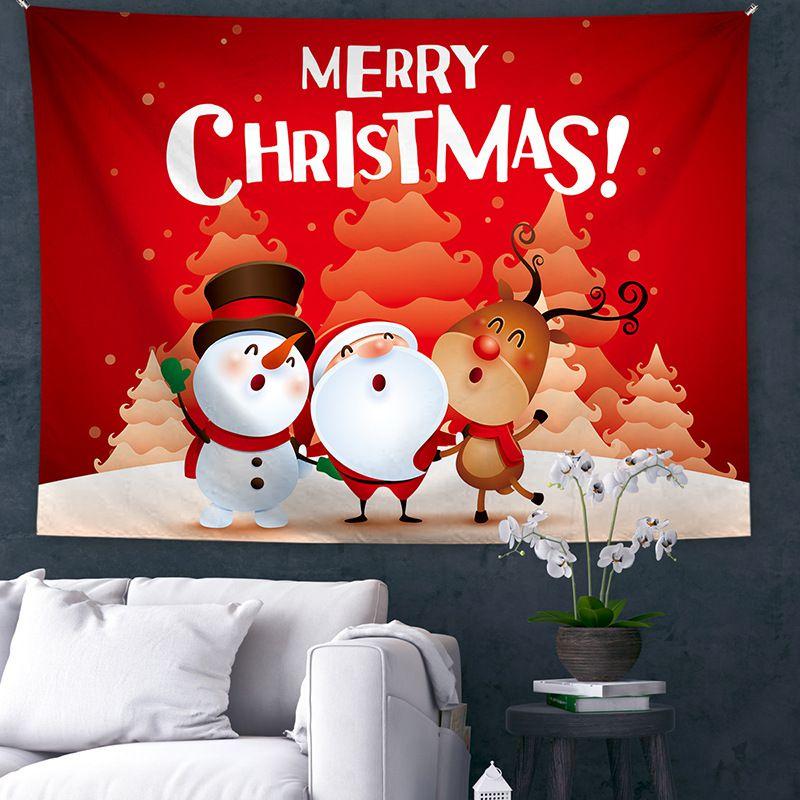 Festive Christmas Tapestry Background Cloth For Party Decor And More