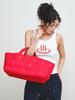 Plzproject Freaky Eyelet Shopper Bag, Red