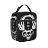 Deads by Daylights Isolierte Lunchtasche Hohe Kapazität Horror-Killer Spiel Dbd Essensbehälter Kühltasche Tragetasche Brotdose Outdoor