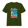 Positano T-Shirt Italien Amalfiküste Italia Kleidung Tourist vintage Gewaschen Mode Stilvoll Bequem Grafik Unisex Leicht