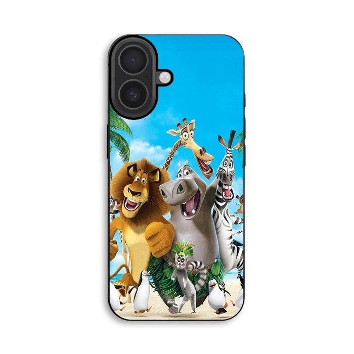 Hülle Für iPhone 18 Madagaskar Anime Maniacase schwarz