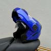 Latest Dual Lens Safety Flip Motorcycle Helmet Interior Visor Fashion Modular Moto Helmet Voyage Racing Men Women DOT Approved