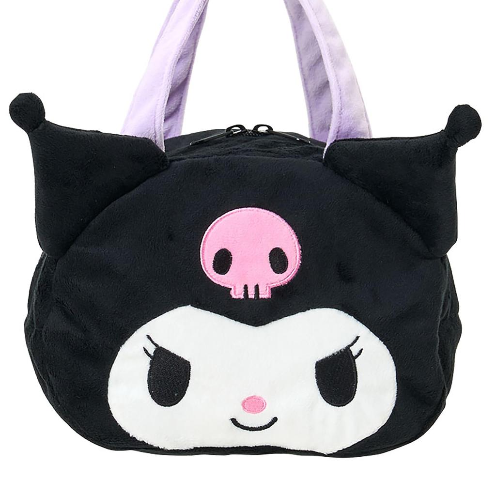 Sanrio Kuromi Insulated Lunch Bag 646415 Face-Shaped