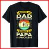 Unisex Shirt Cotton Oversize Large Size Being A DAD Is An HONOR Shirt Being A PAPA Is PRICELESS Black T-Shirt