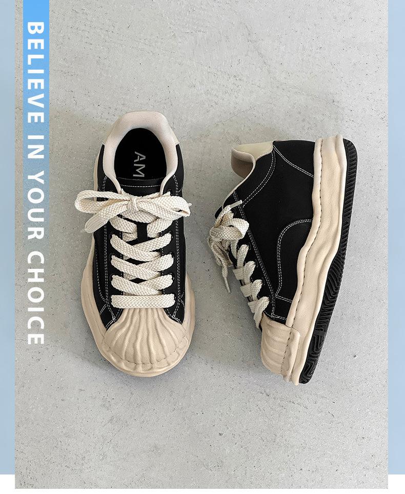 Invisible heightening platform casual shoes autumn new dissolving sports big head shoes