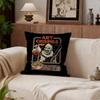 Horror Terrifier Cushion Cover Cushion Cover Set 4Pcs 50x50 45x45 40x40 Pillowcase Decorative Sofa Home Decor