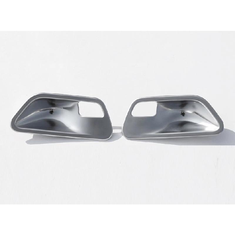 

Carbon Fiber ABS Plasti Interior Door Handle Bowl Cover Trim For BMW 3 4 Series F30 F32 F35 2013-2018 Car Accessories 2pcs Silver