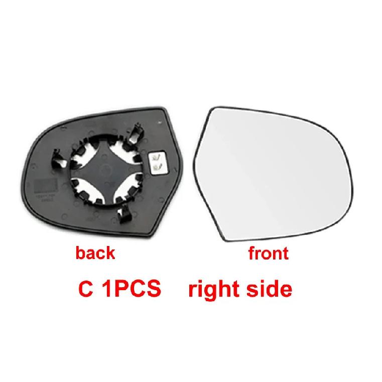 

For Great Wall Haval H3 H5 CUV Car Accessories Rearview Mirror Lenses Exterior Side Reflective Glass Lens with Heating 1PCS C 1PCS right side