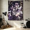 Land Lustrous Wall Tapestry Aesthetic Wall Hanging Printed Fabric Blanket Decorative Tapestries For Bedroom Living Room Home Decor