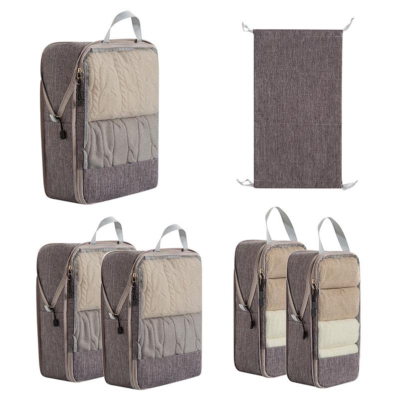 Travel Storage Bags for Business Trips - Suitcase Organization & Compression Toiletries Bags