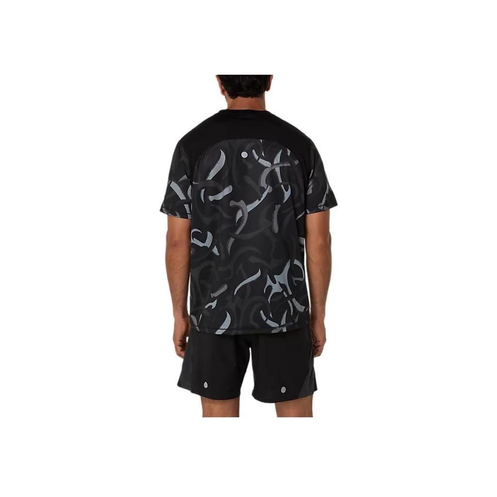 New ASICS T Shirts Men's Black 2011D092-001