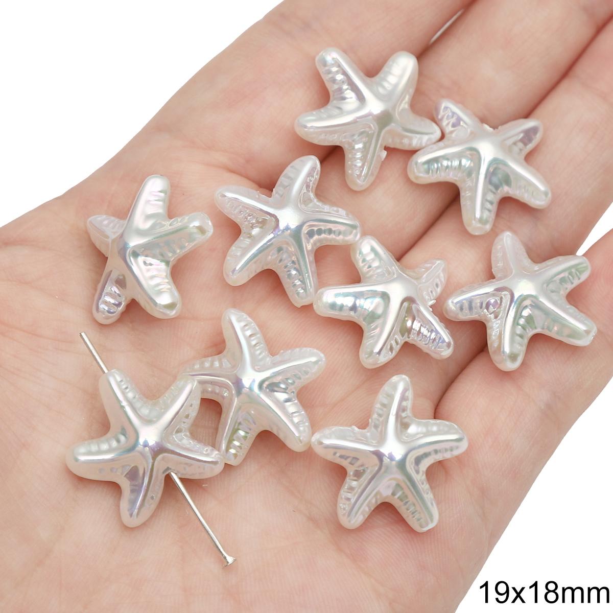 

Бусины из искусственного жемчуга ABS с геометрической формой для самостоятельного изготовления ювелирных изделий, домашнего декора, для наполнения ваз 19x18mm