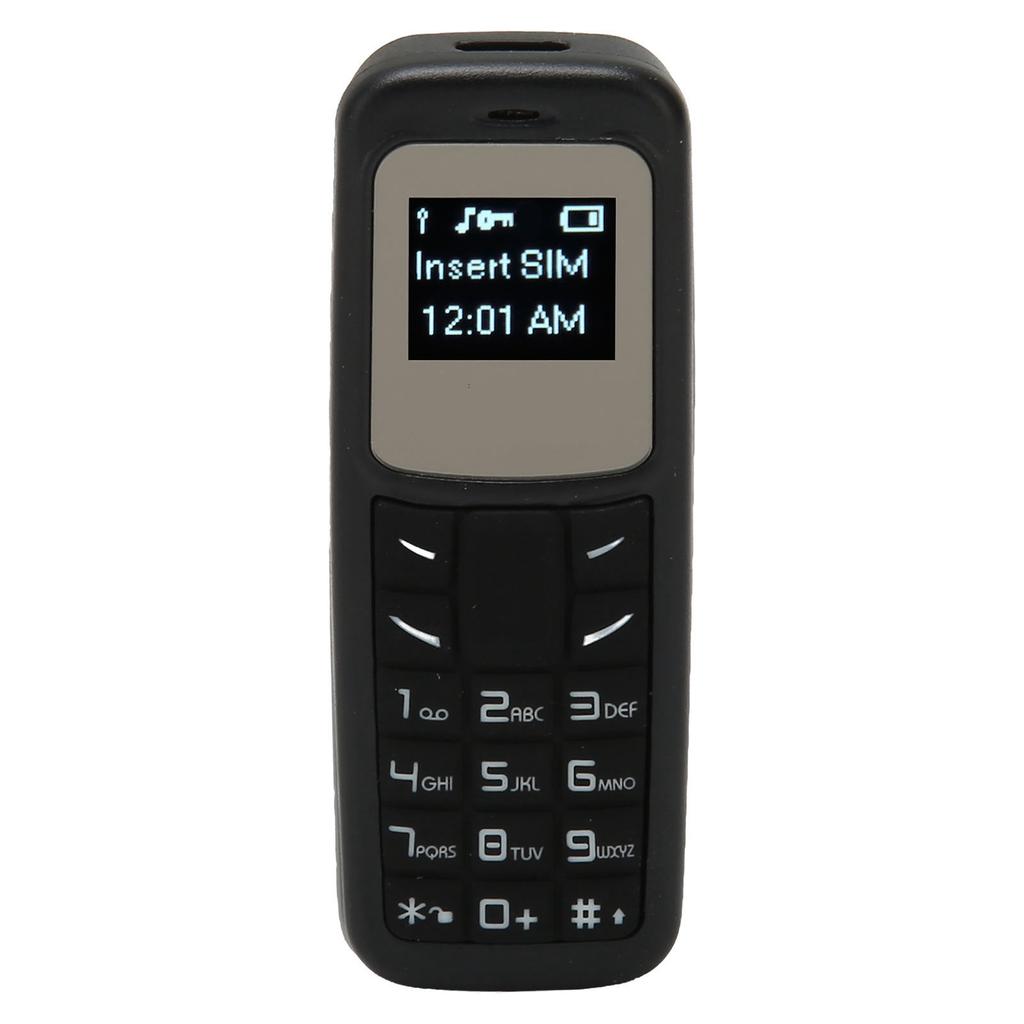  Mobile Cell Phone Small Mobile Phone   Headset Dialer with Ear Hook Support SIM 0.66inch