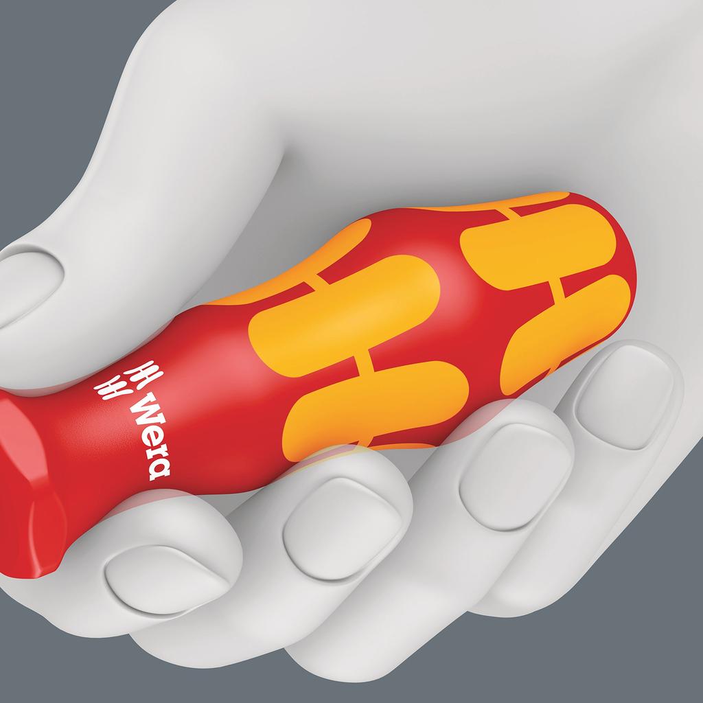 WERA Kraftform Plus Handle Slim Insulated Screwdriver Set 7-Piece (135961)