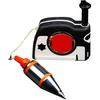 Jadeshay Magnetic Plumb Bob Setter with 4.5m Recoil Cord, Quick-Stabilizing Auto Lock for Professional and DIY Use