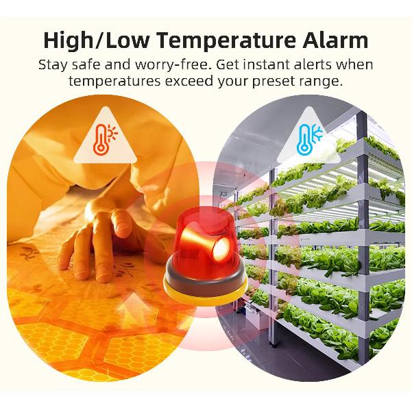 Tuya Wifi Digital Thermostat Socket 16A Precision Plug Remote Temperature Controller Timer Switch Cooling Heating 3M NTC Sensor