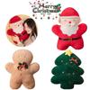 Santa Claus Christmas Xmas Tree Plush Toy Pillow Soft Stuffed Doll Kid Gift Xmas