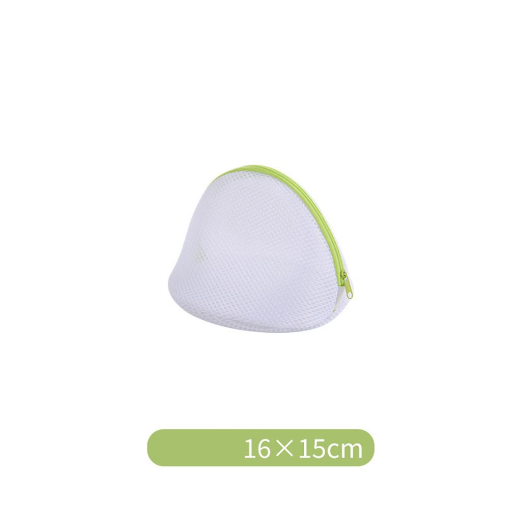 6 Stück Netz-Wäschebeutel Mantel BH Strumpf Waschen Tragbar Reise-Wäschebeutel Waschbeutel mit Reißverschluss Grün