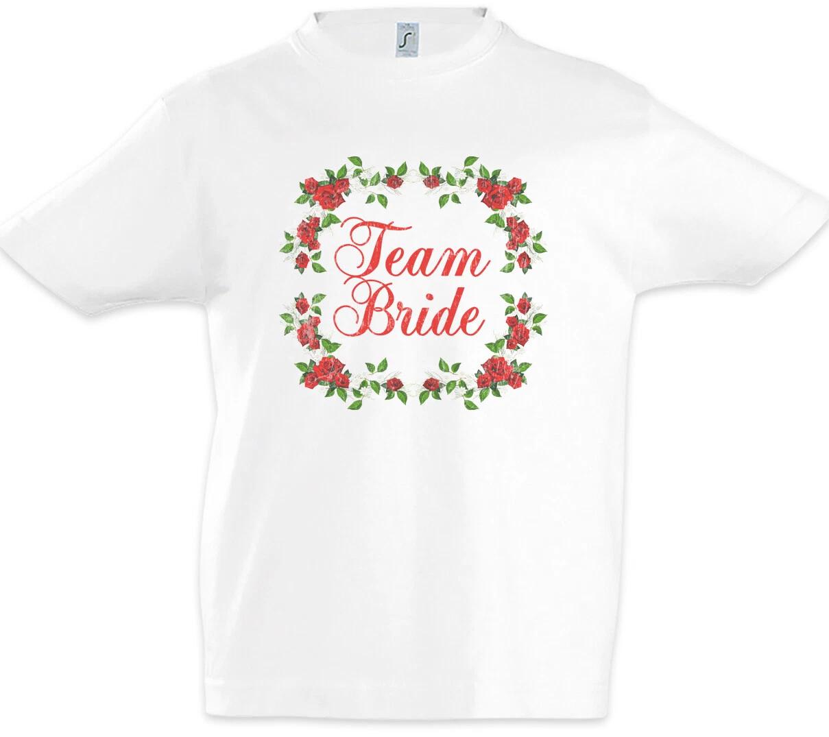 Team Bride Kids Boys T-Shirt Wedding Hen Party Bride Fun- 160