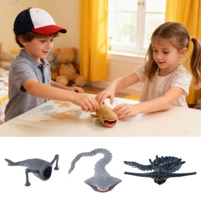 Articulated Sea Animal Fidget Toy 3D Printed Deep Sea Creature Sensory Toy for Kids And Adults Birthday Party Favors Desk Decor