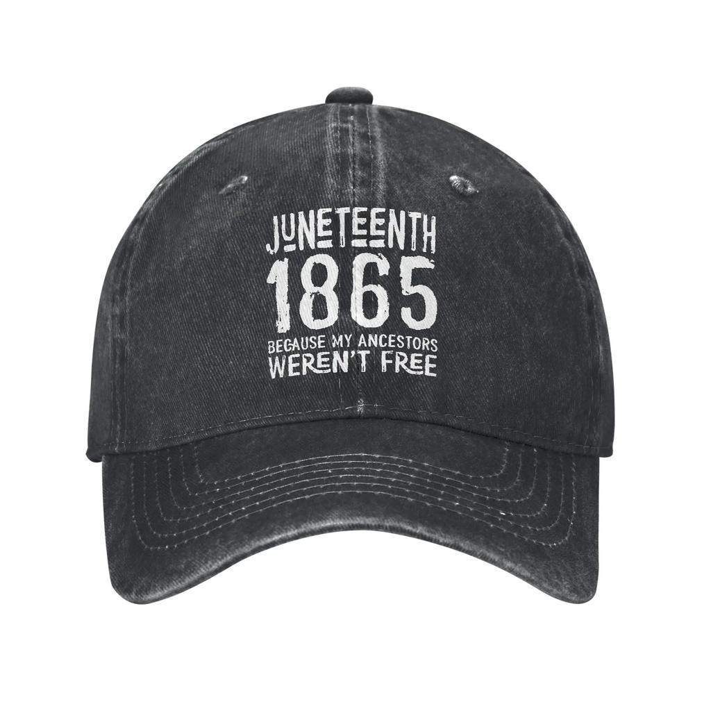 Juneteenth Rooted In Freedom Merch Baseball Caps Unisex Fashion Caps Hat Adjustable Trucker Hat