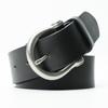 New Men's Belt 3.8 Wide-pin Buckle Casual Leather Belt