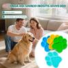Lick Pad for Dogs Non-Slip Strong Suction Cup Fixed Soothing Toys Pet Grooming Bath Soothing Toys Anti-Anxiety Distraction Reble Reble Treats Can be