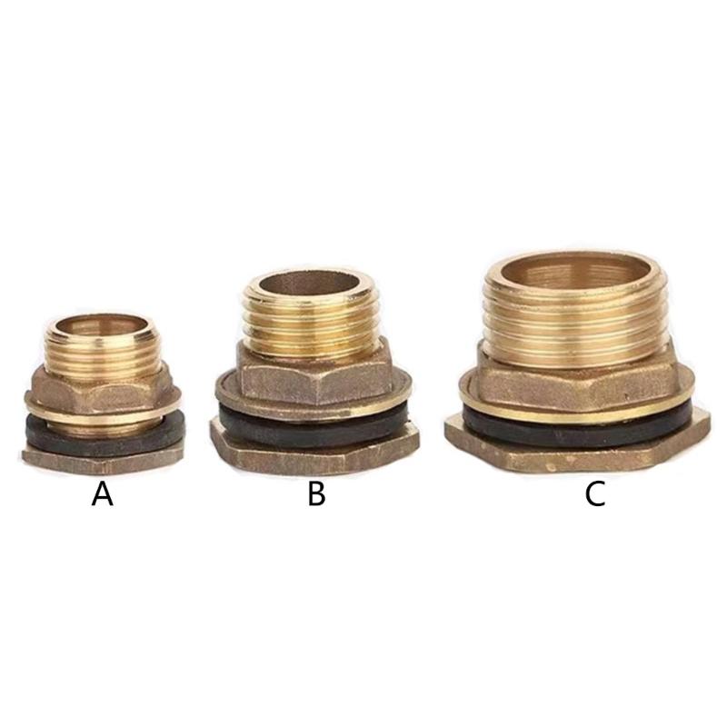 Brass Water Container Connector Threaded Fitting For Tanks Barrels Bucket Water Tap Connector
