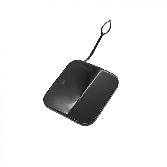 1Set Car Rear Bumper Tow Hook Cover Replacement Black For Mercedes S-class W221