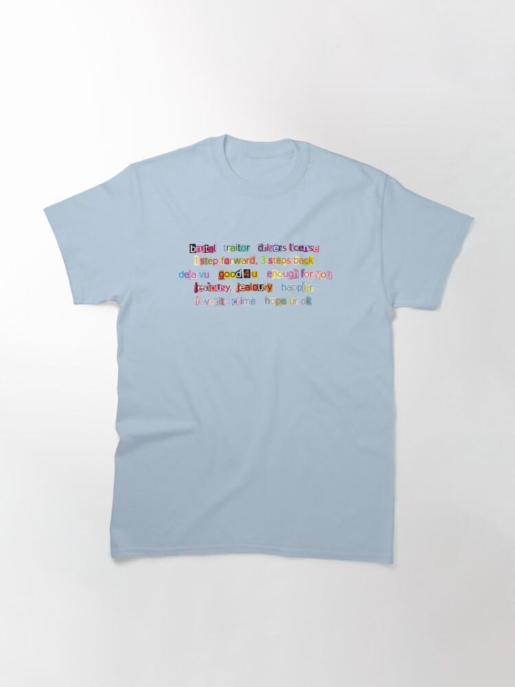 Sour Song Titles Classic T-Shirt
