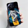 Hülle für TCL 50 NxtPaper 5G / 50 Pro NxtPaper 5G Hülle Luxus Drache Süß Cool Jungen Mädchen Schwarz Matt Weiches Silikon Rückabdeckung