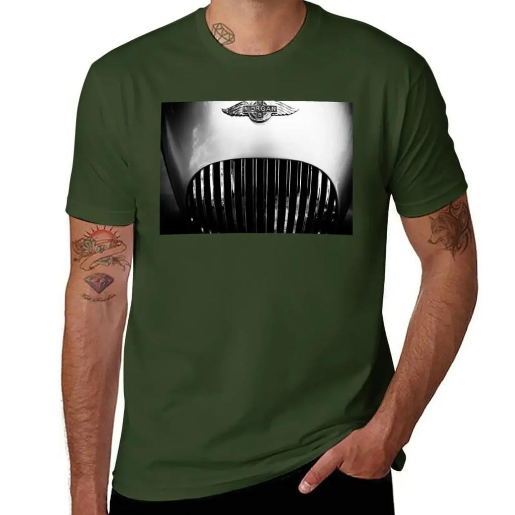 Morgan vintage collection car T-Shirt new edition tops heavyweights tshirts for men